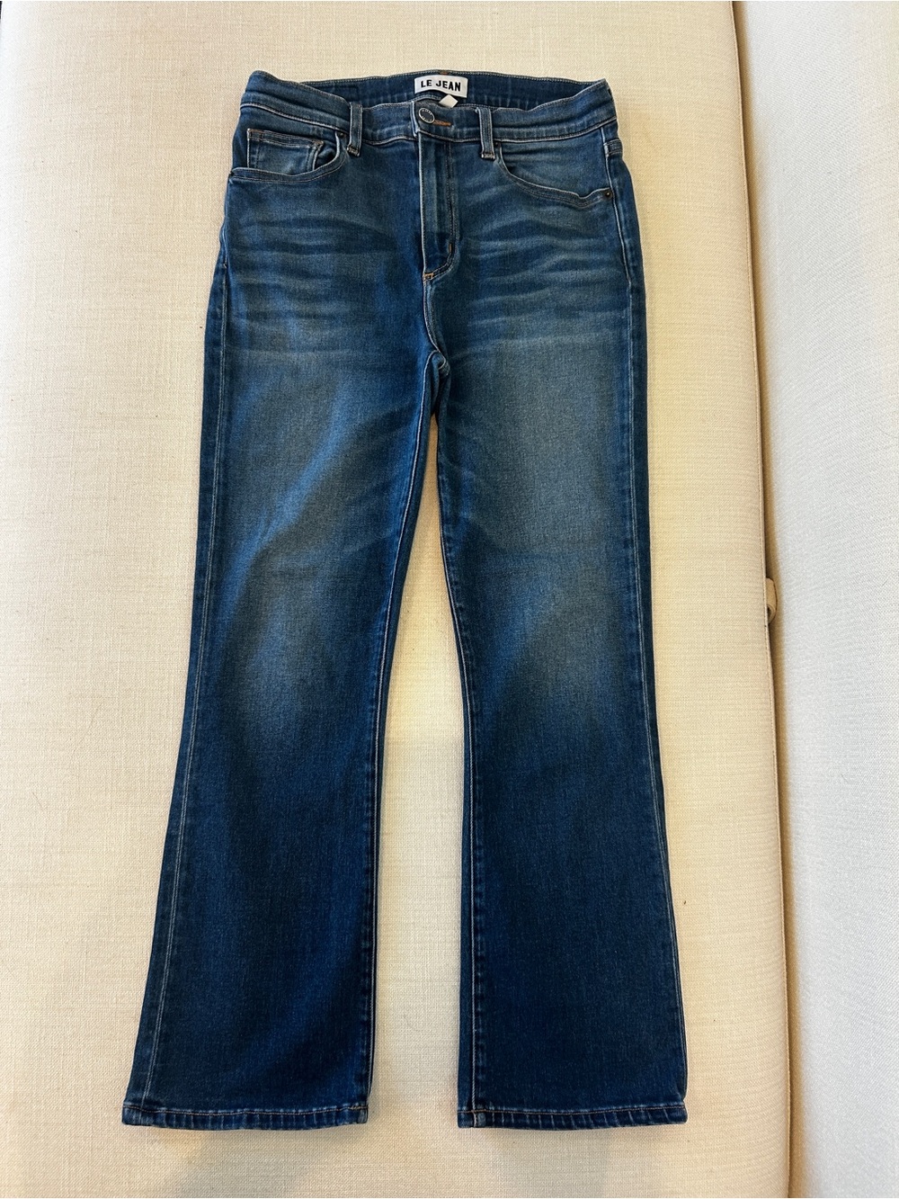 LE JEAN Women's Bella Crop Flare Jeans - Size 29